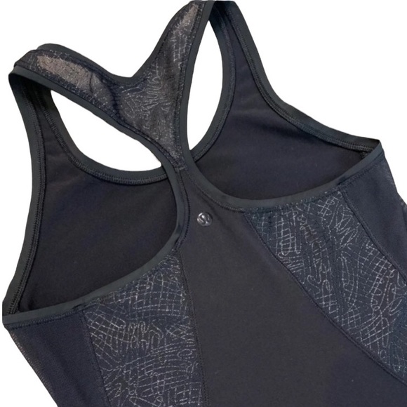Lululemon Cool Racerback Infinite Black Size 4 - Picture 10 of 17